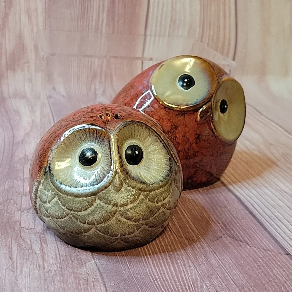 Ceramic Owls - Picture 3 of 7